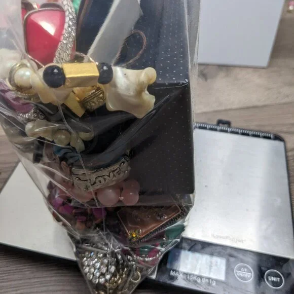 Jewelry Lot 4+ lbs 1140 Wearable Sellable Mystery Lot Free Shipping - Picture 4 of 6
